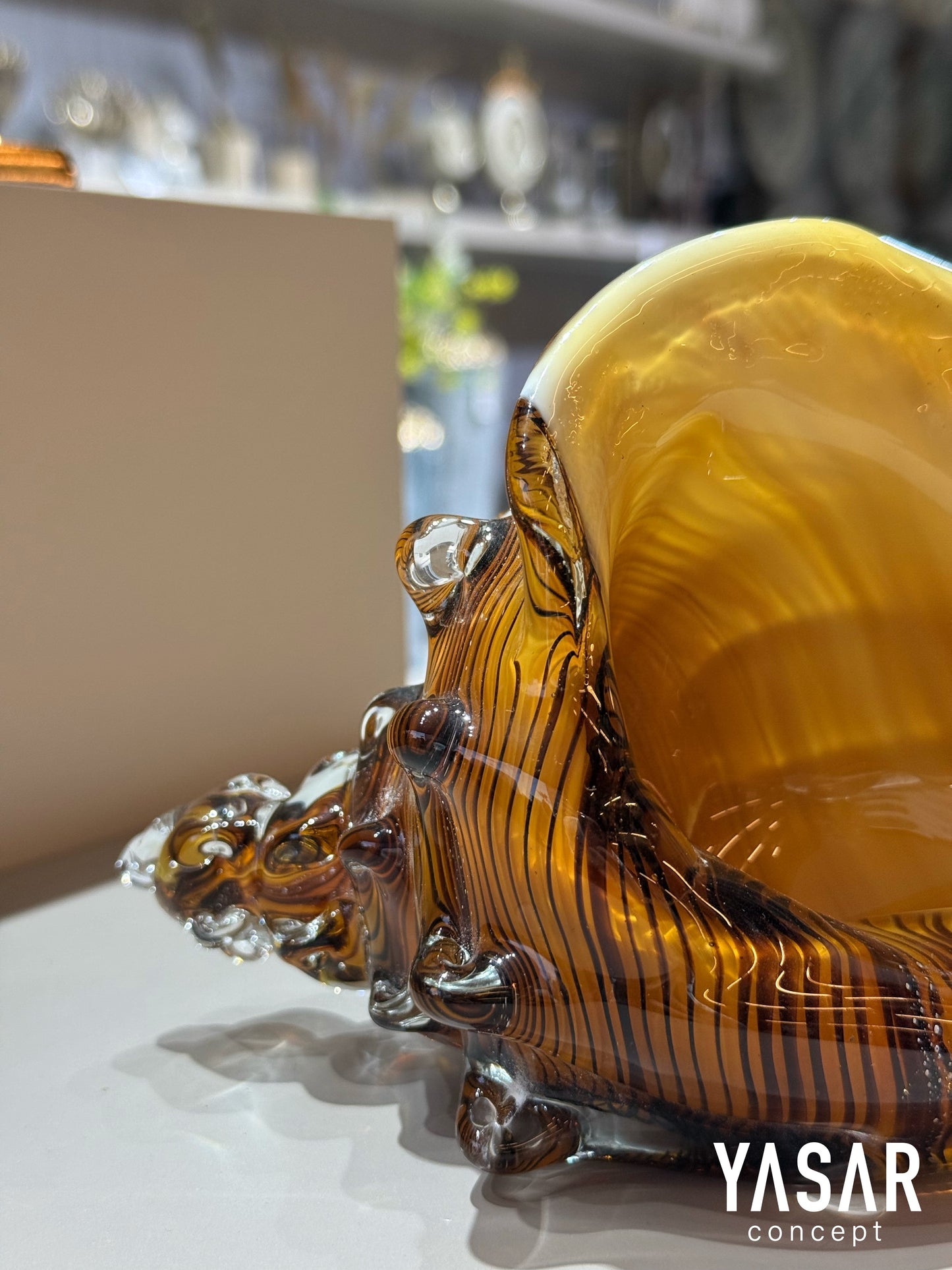 Maris Dekoratif Cam Deniz Kabuğu 12x23 Cm