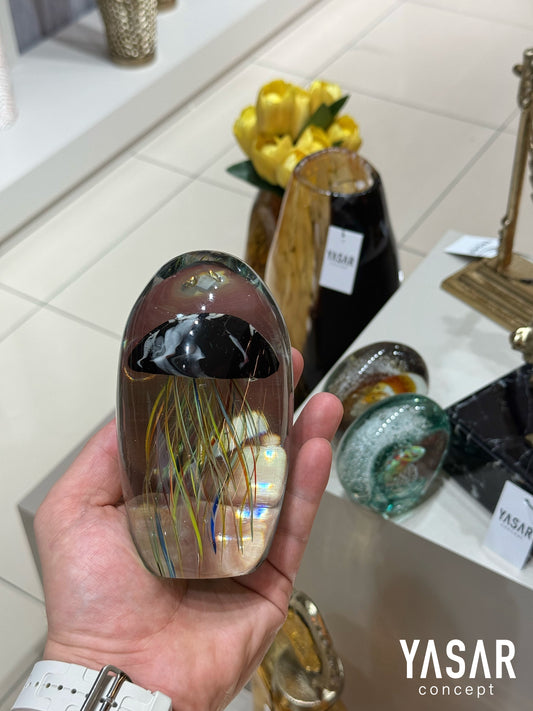 Jellyfish Cam Deniz Anası 12x12 Cm