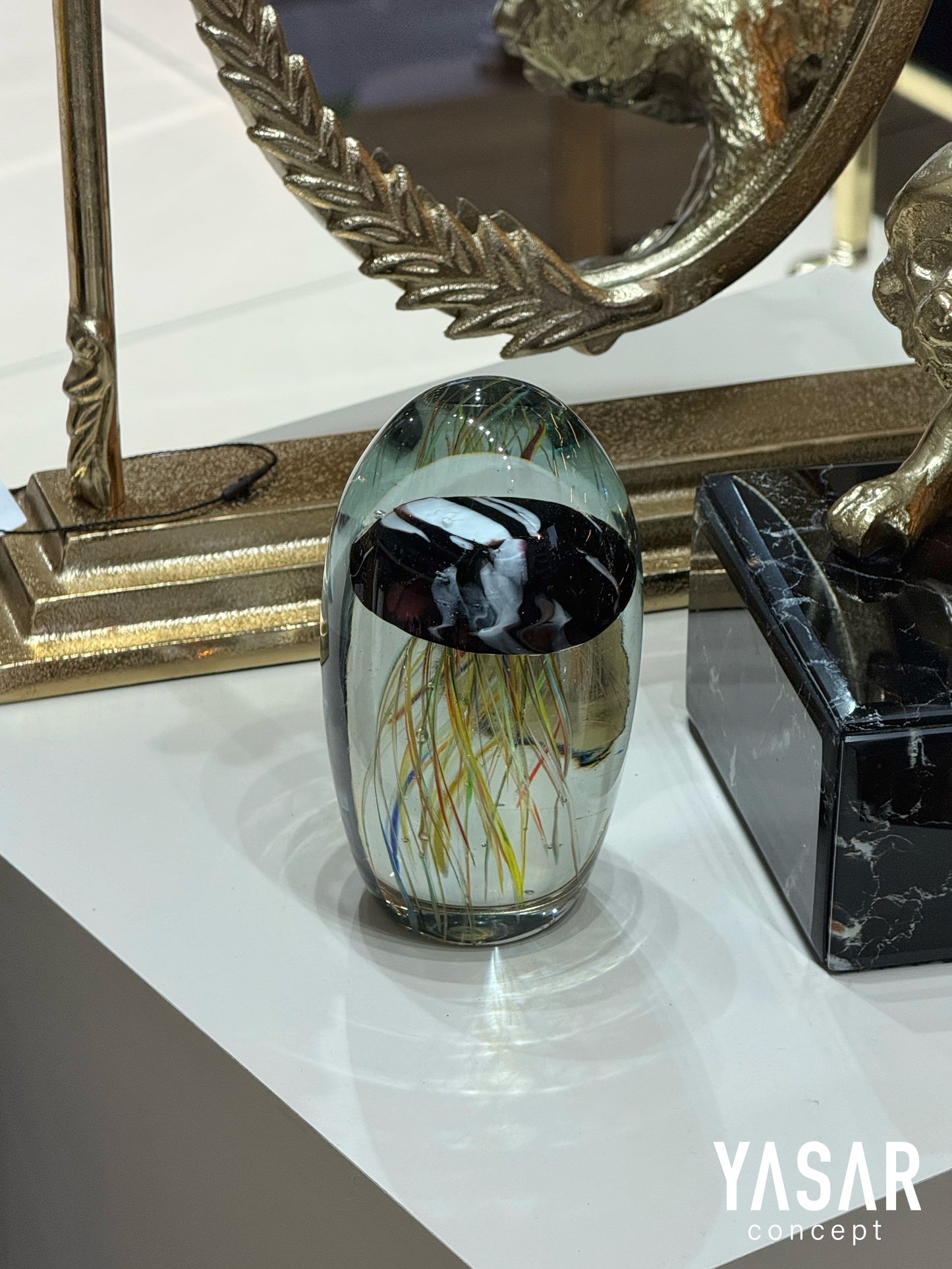 Jellyfish Cam Deniz Anası 12x12 Cm