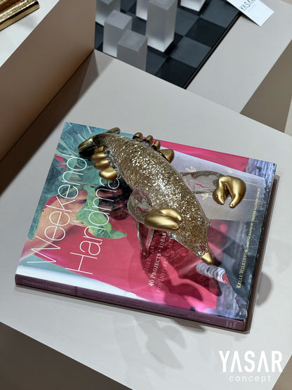 Jellura Cam Dekoratif Istakoz Obje 13x30 Cm