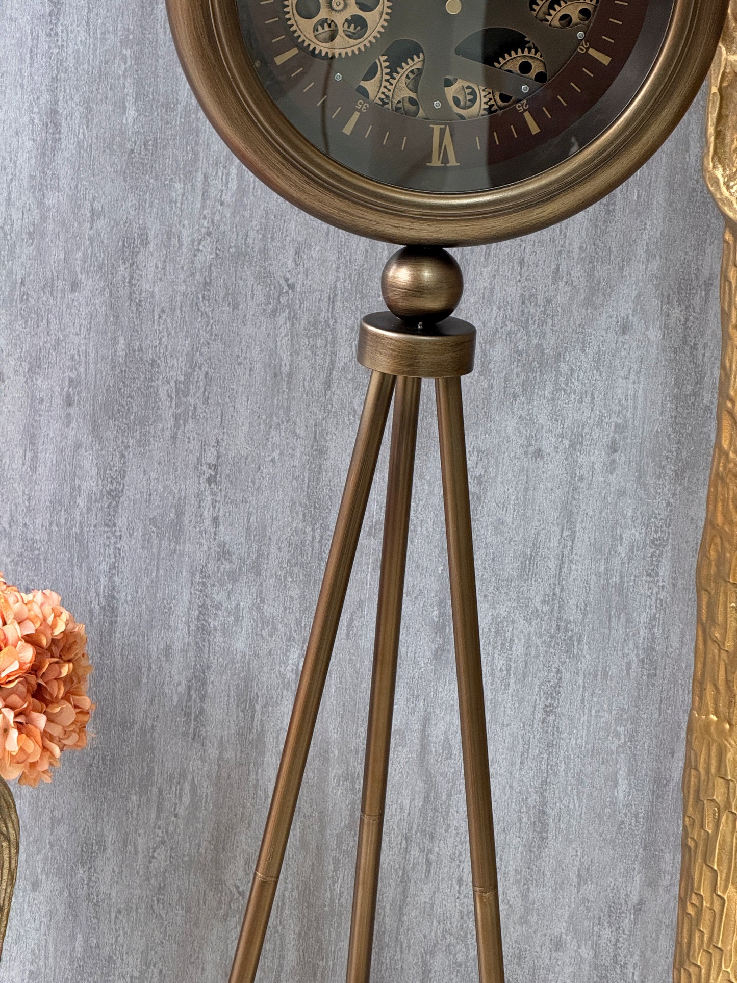 Victorio Metal Çarklı Tripod Ayaklı Saat 160 Cm