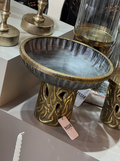 Valence Metal Ayaklı Kase