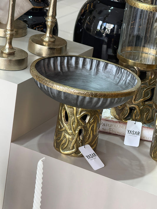 Valence Metal Ayaklı Kase