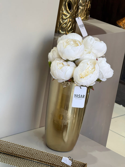 Brassia Pirinç Vazo 13x23 Cm