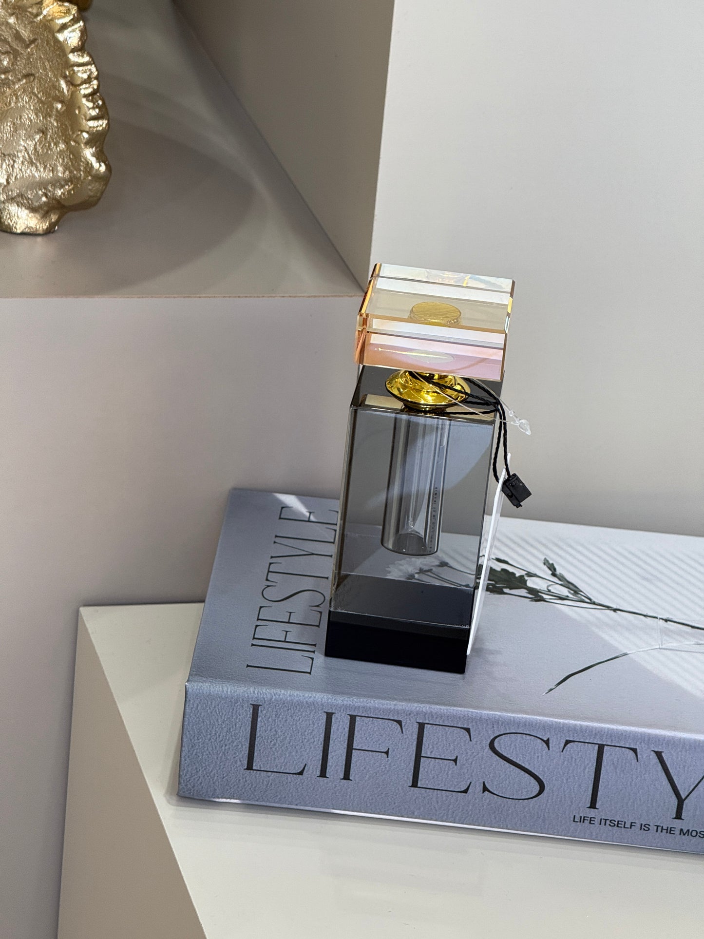 Noctis Kristal Parfüm Şişesi Füme Amber