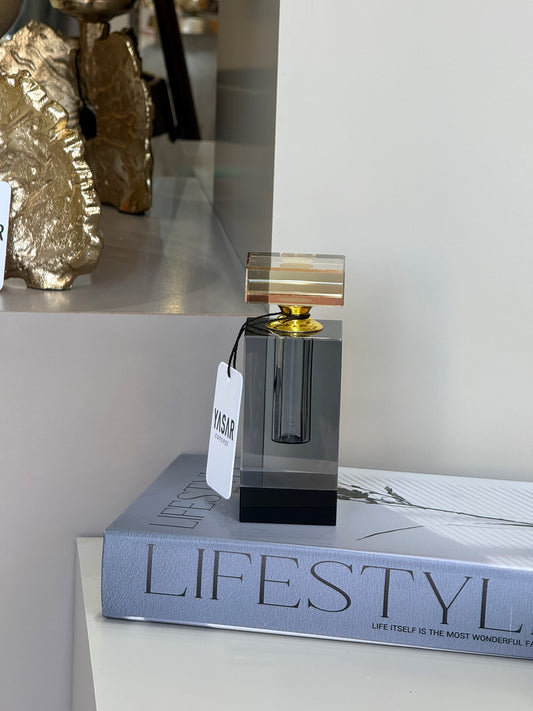 Noctis Kristal Parfüm Şişesi Füme Amber