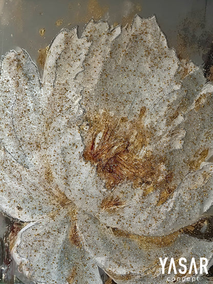 Bellissimo Kristal Epoksi Taşlı Reçine Tablo 75x115 Cm