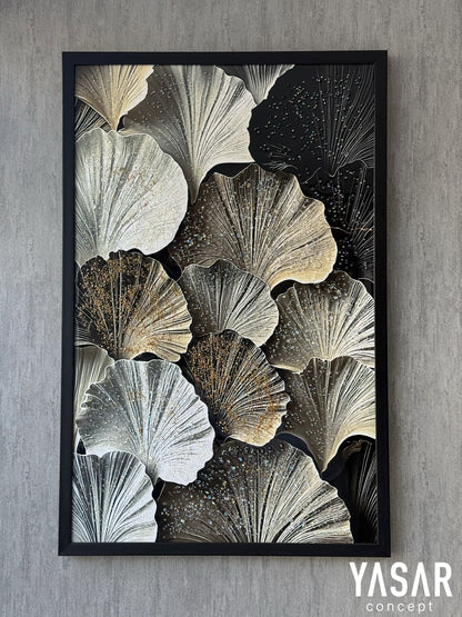 Gingelle Kristal Epoksi Taşlı Reçine Tablo 75x115 Cm