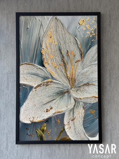Lush Serenity Kristal Epoksi Taşlı Reçine Tablo 75x115 Cm