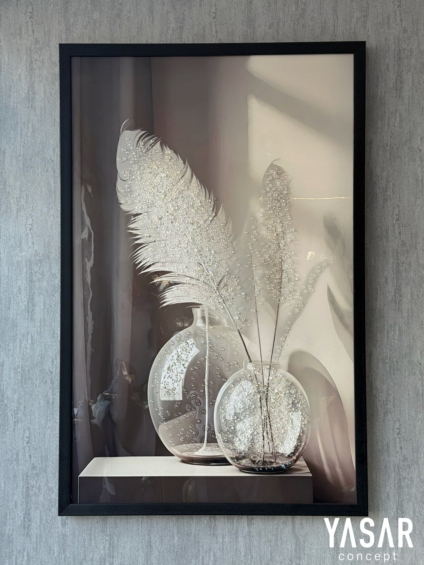 Verrelisse Kristal Epoksi Taşlı Reçine Tablo 75x115 Cm