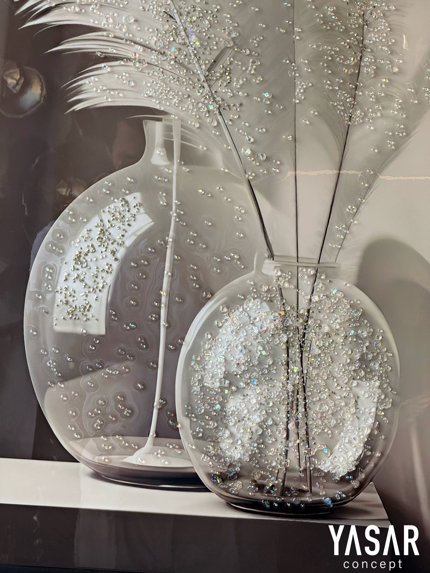 Verrelisse Kristal Epoksi Taşlı Reçine Tablo 75x115 Cm