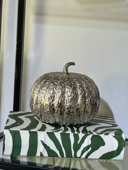 Pumpkin Metal Dekoratif Kutu