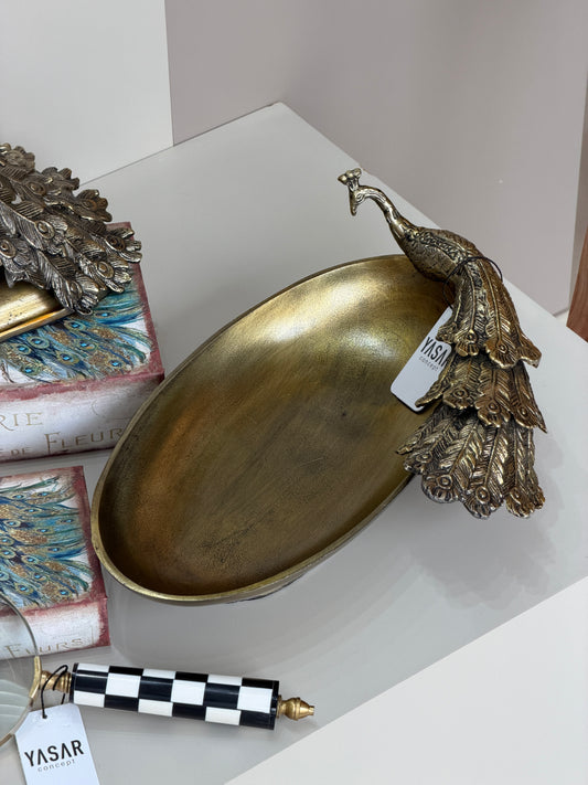 Peacock Dekoratif Tabak Eskitme