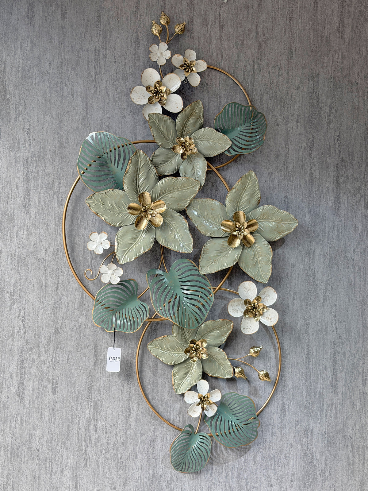 Verdelis Metal Duvar Panosu 69x132 Cm