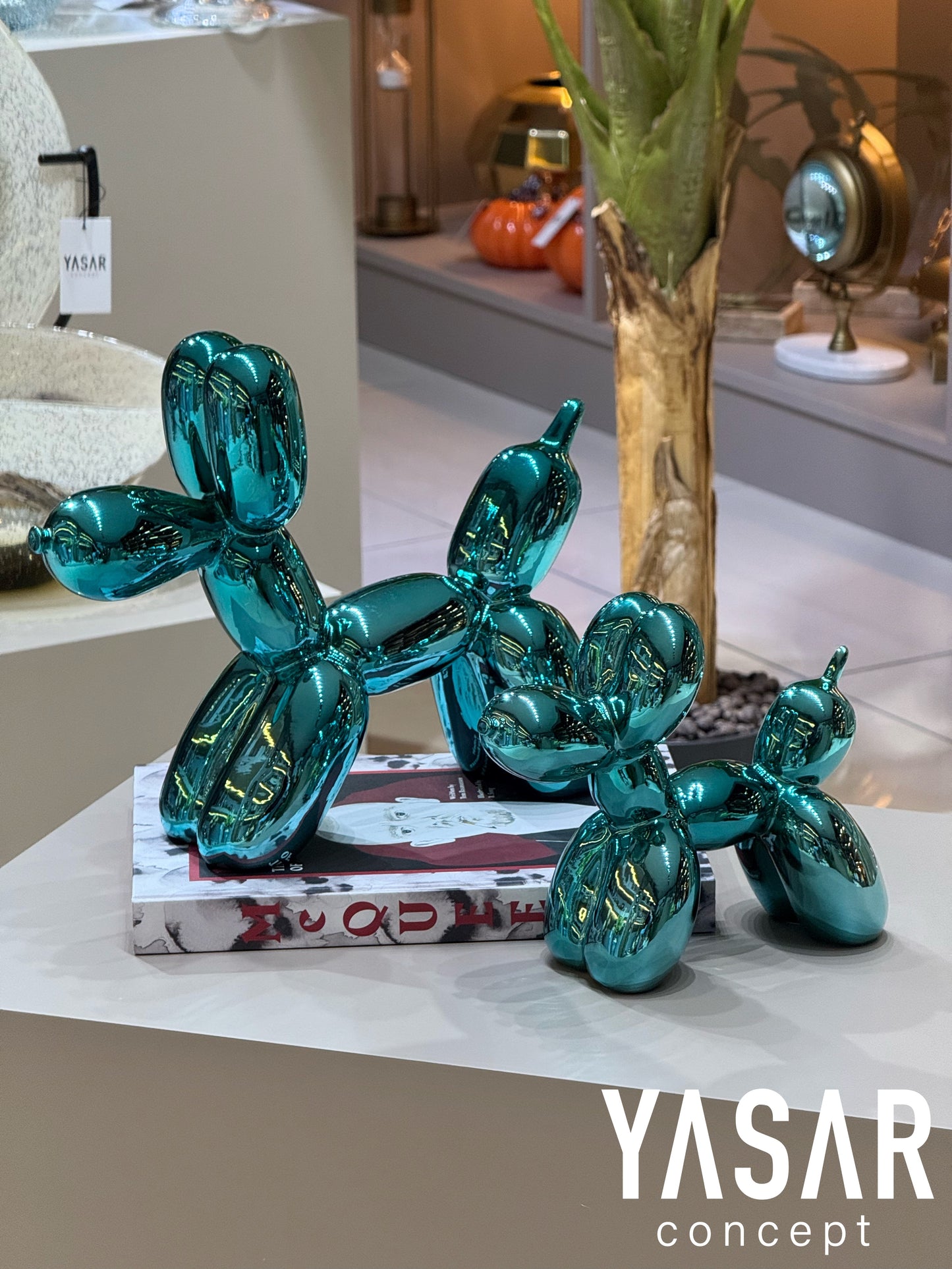 Balldog Balon Köpek Açık Mavi Set