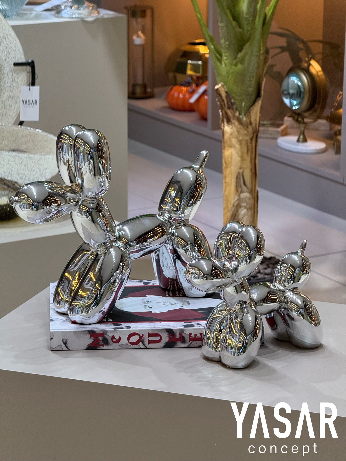 Balldog Balon Köpek Silver Set