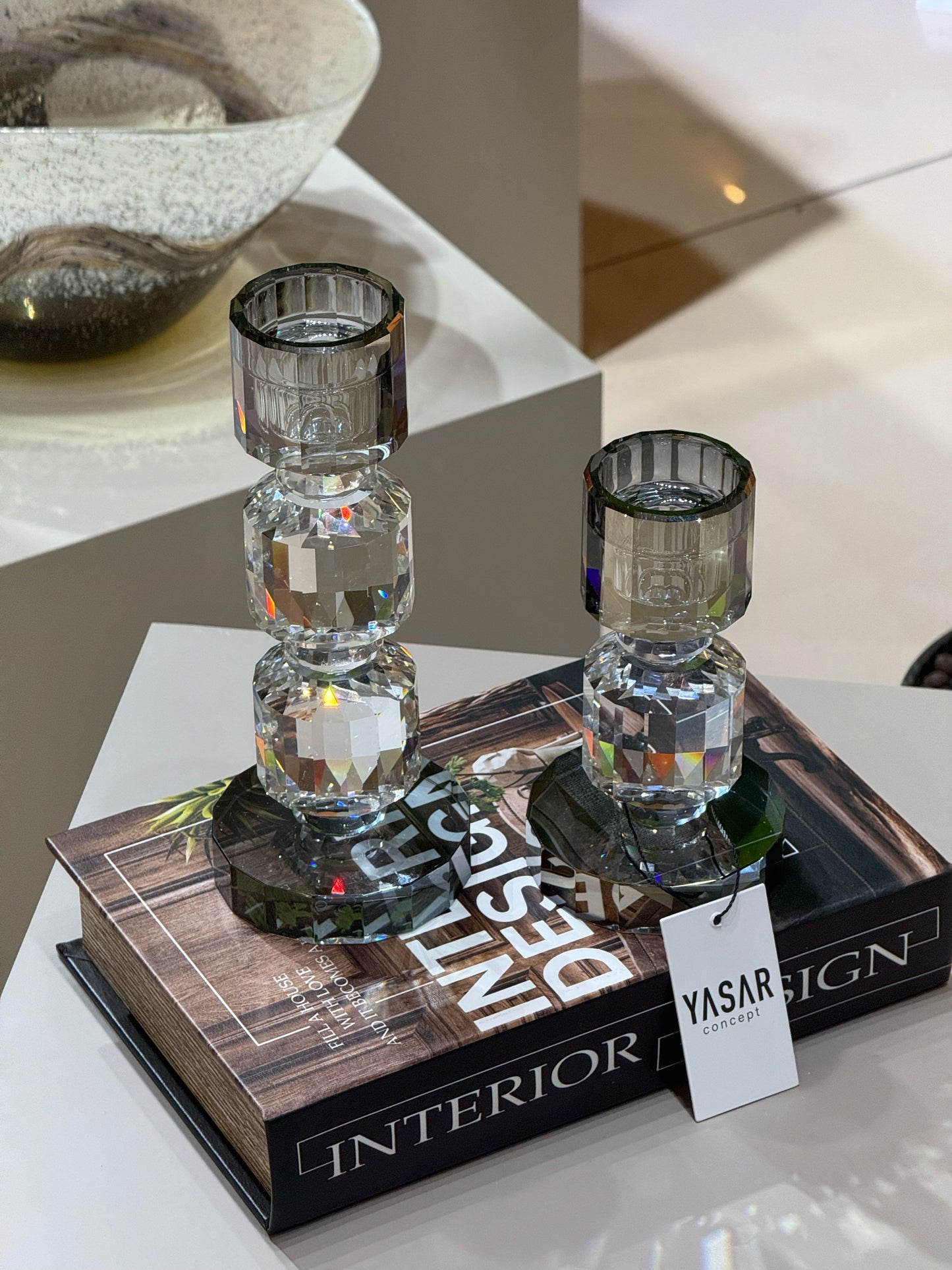 Sparkla Füme Mumluk Set