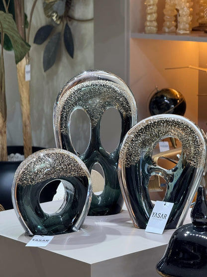 Mottia Dekoratif Soyut Cam Obje Büyük