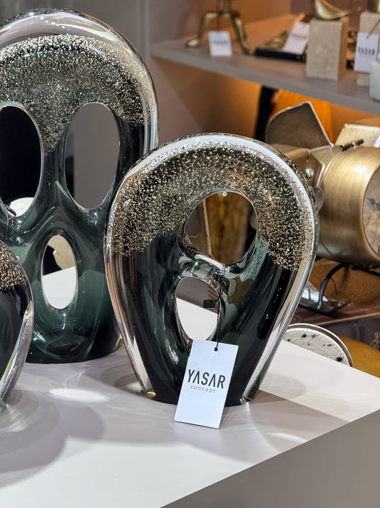 Mottia Dekoratif Soyut Cam Obje Orta