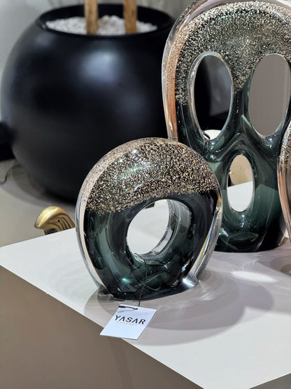 Mottia Dekoratif Soyut Cam Obje Küçük