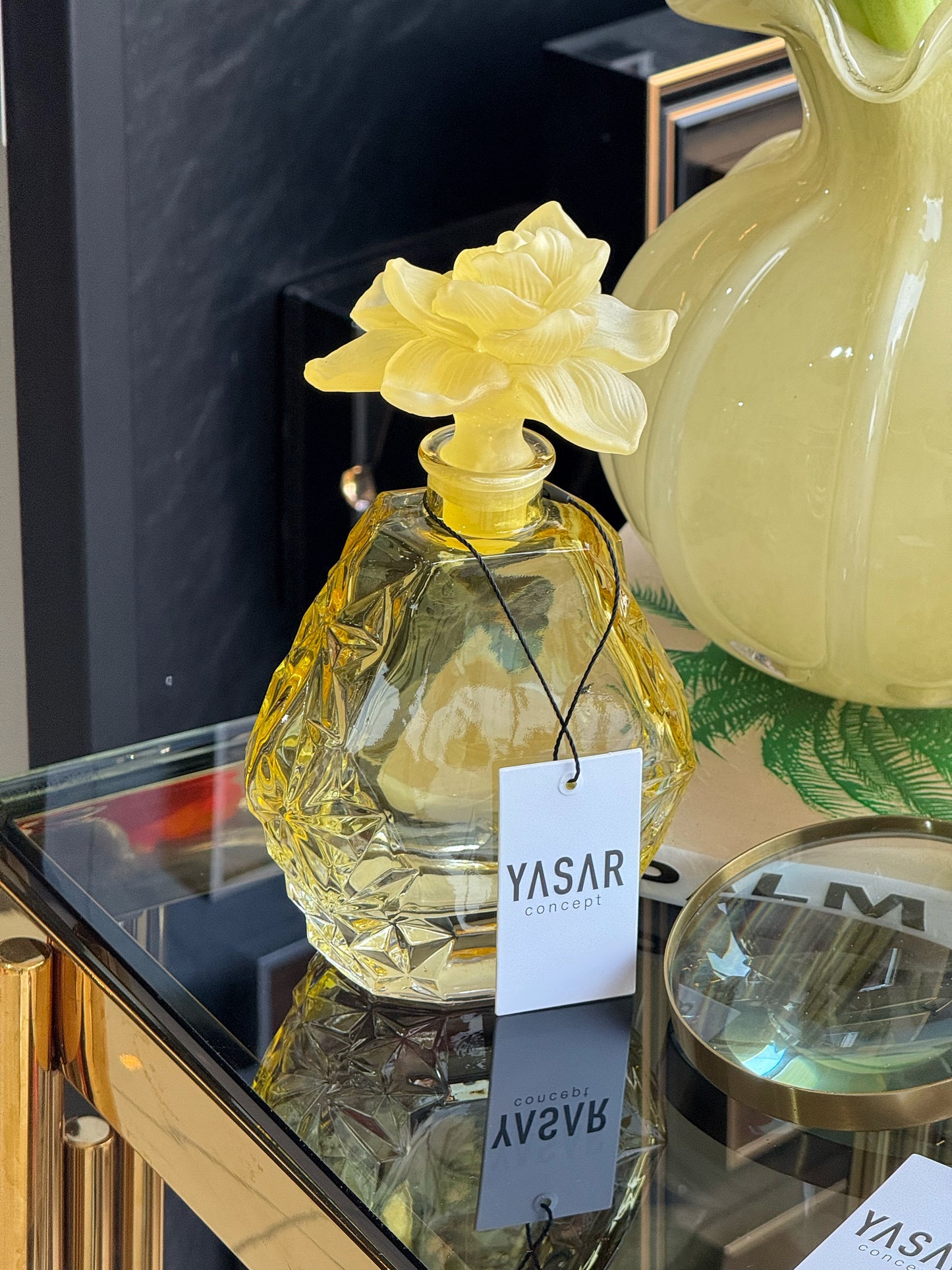 Vessaro Kristal Kapaklı Cam Karaf Şişe