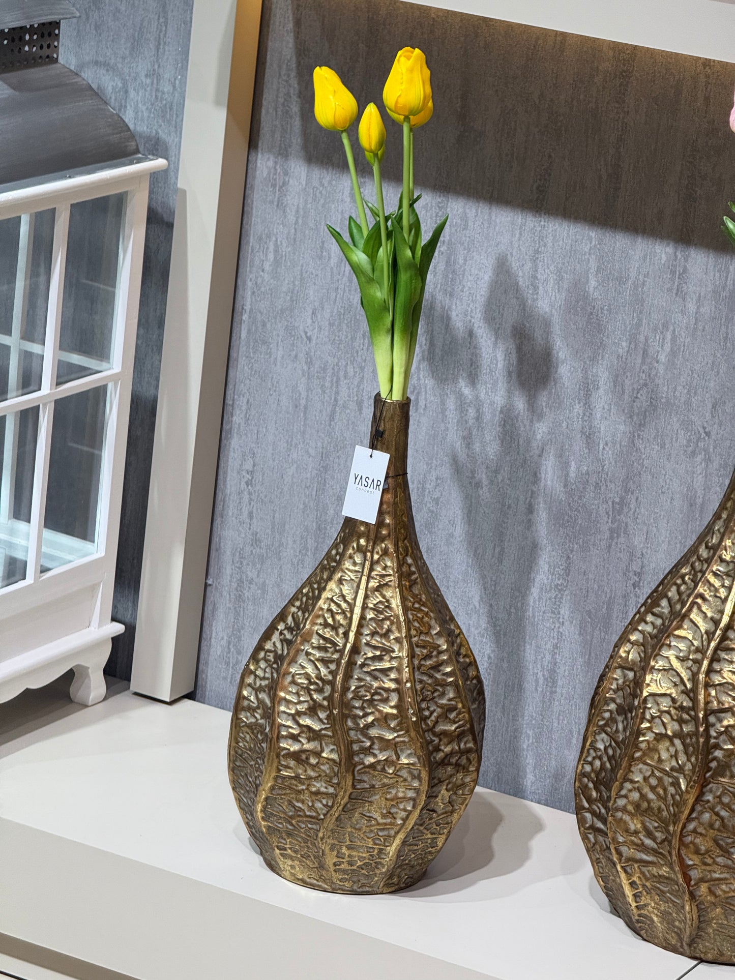 Luxonda Metal Vazo 24x48 Cm