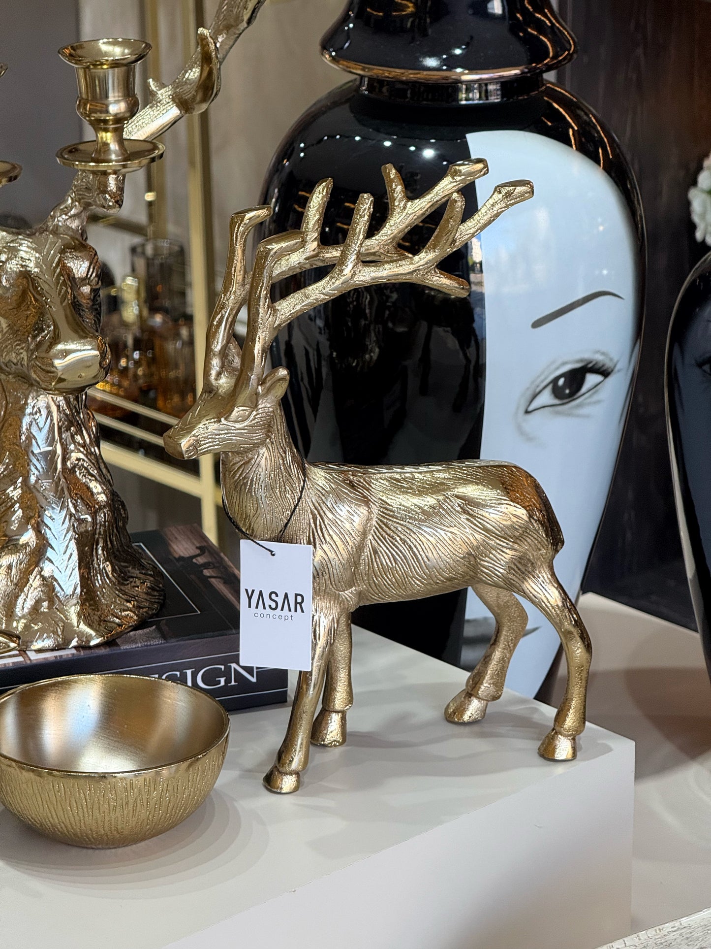 Cervoglow Geyik Obje Gold