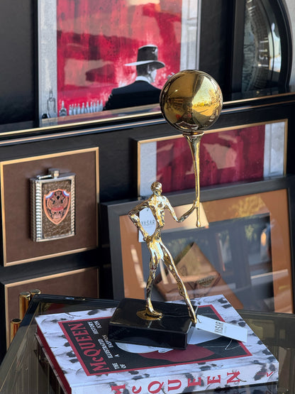 Orbisman Top Tutan Soyut İnsan Obje 12x34 Cm