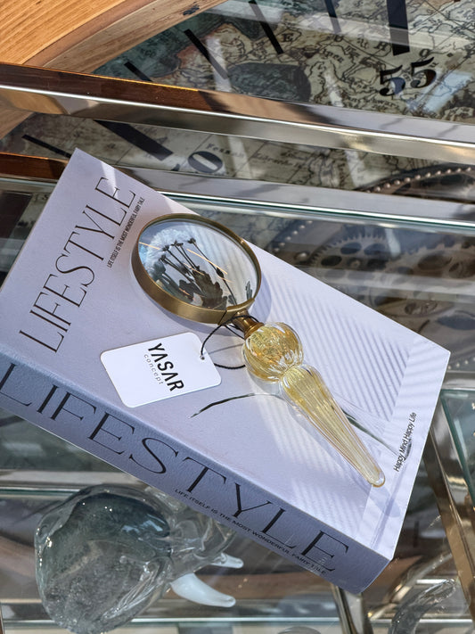 Lucentis Cam Büyüteç Sarı 8x22 Cm