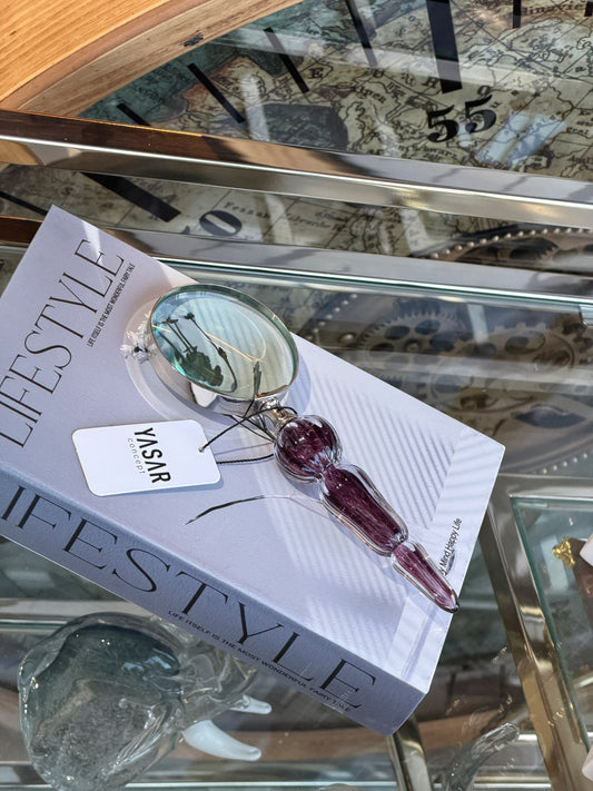 Lucentis Cam Büyüteç Mürdüm 8x22 Cm