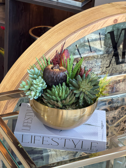 Succelisse Islak Dokulu Yapay Sukulent