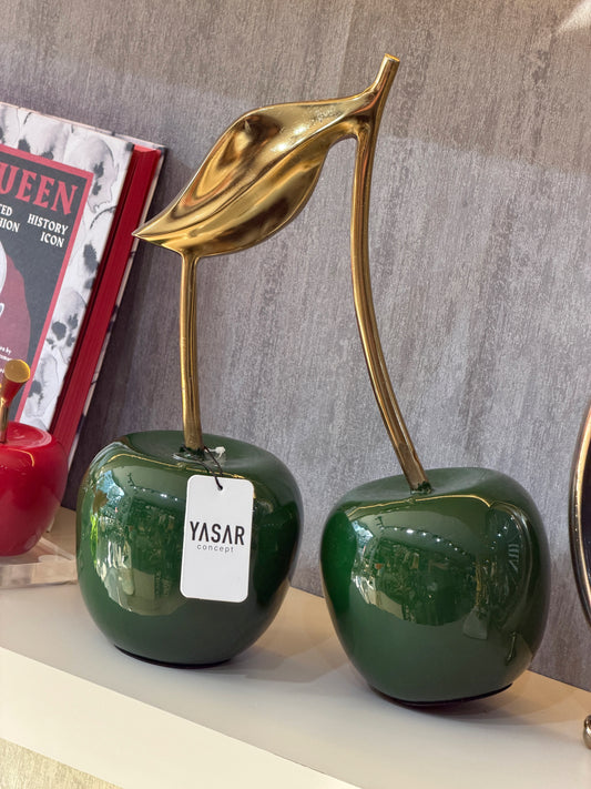 Rosceria Metal Kiraz Dekor Yeşil
