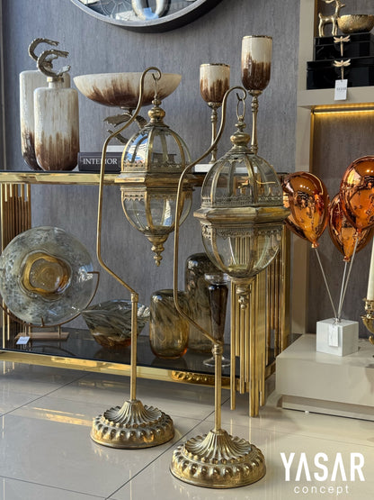 Ornaluce Ayaklı Yer Feneri Set