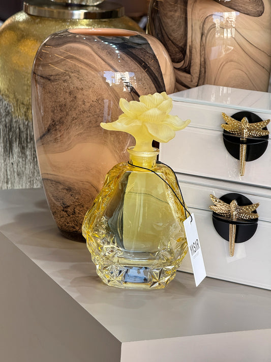 Vessaro Kristal Kapaklı Cam Karaf Şişe