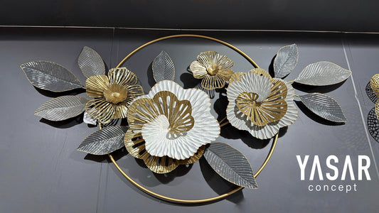 Lunaflora Metal Duvar Panosu