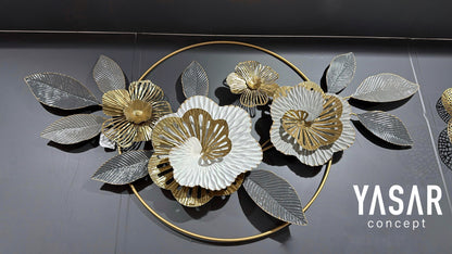 Lunaflora Metal Duvar Panosu 59x119 Cm