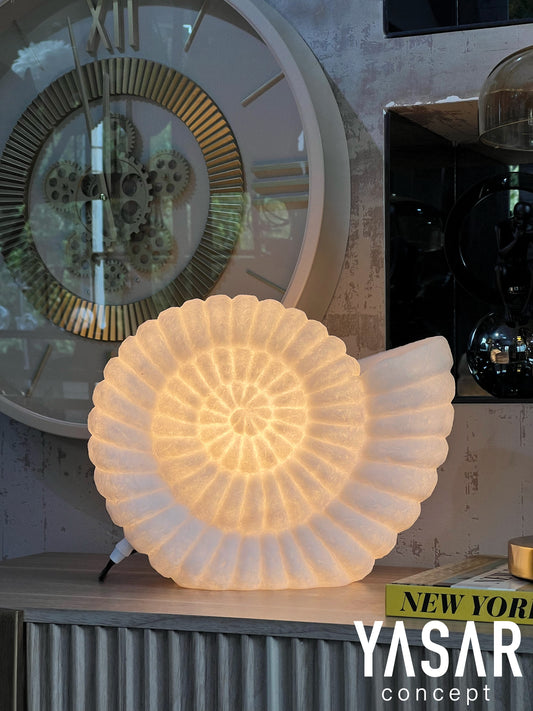 Ammonit Masa Lambası Abajur