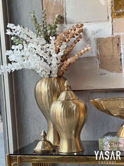Stellara Metal Vazo Set Gold