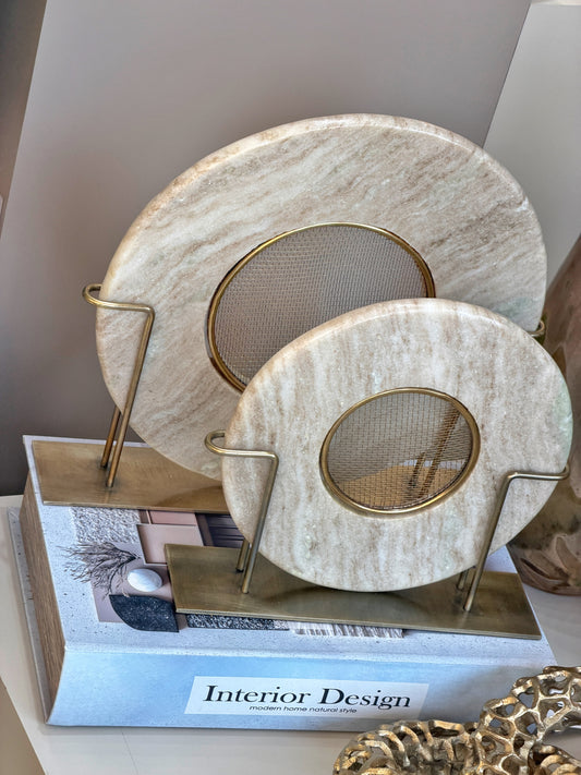Monvera Mermer Disk Set