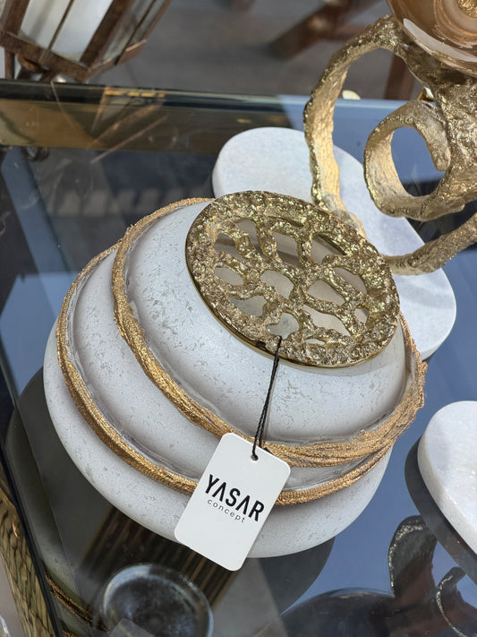 Rast Yassı Kapaklı Vazo