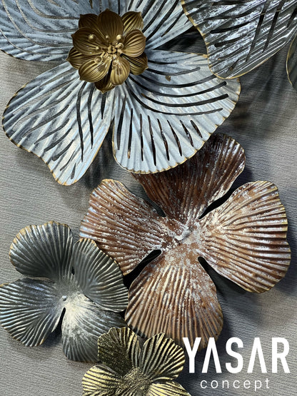Florustic Metal Duvar Panosu 50x95 Cm