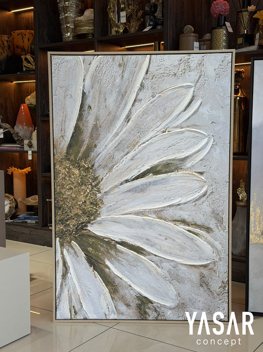 Verdelle Dokulu Boyalı Tablo