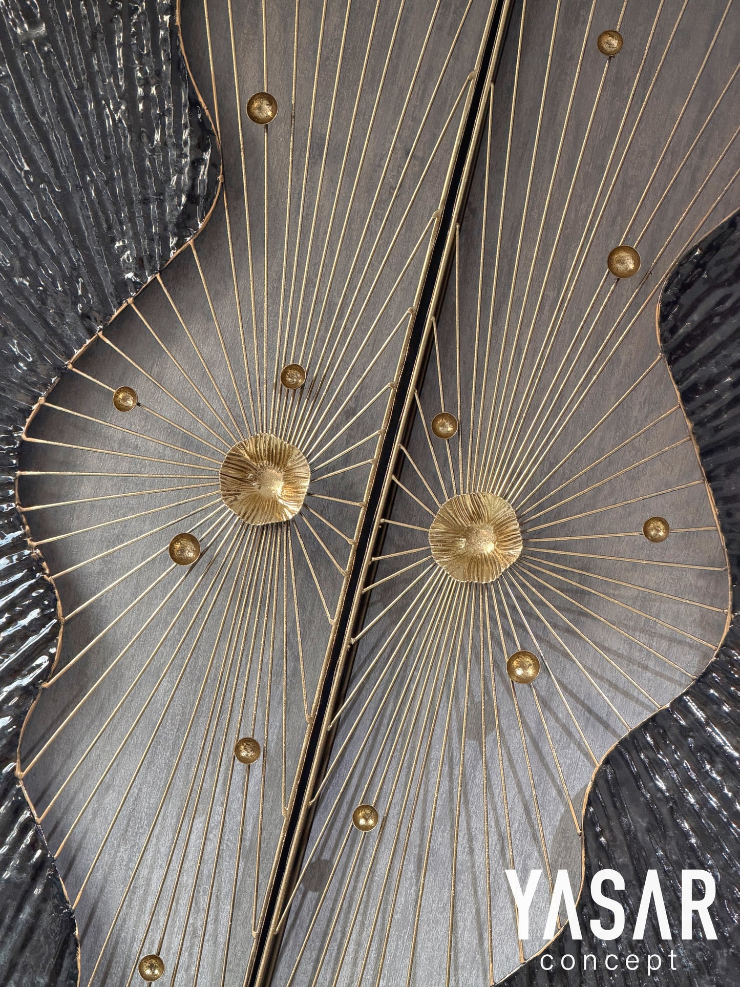 Obscura Metal Duvar Panosu Tablosu 100x100 Cm