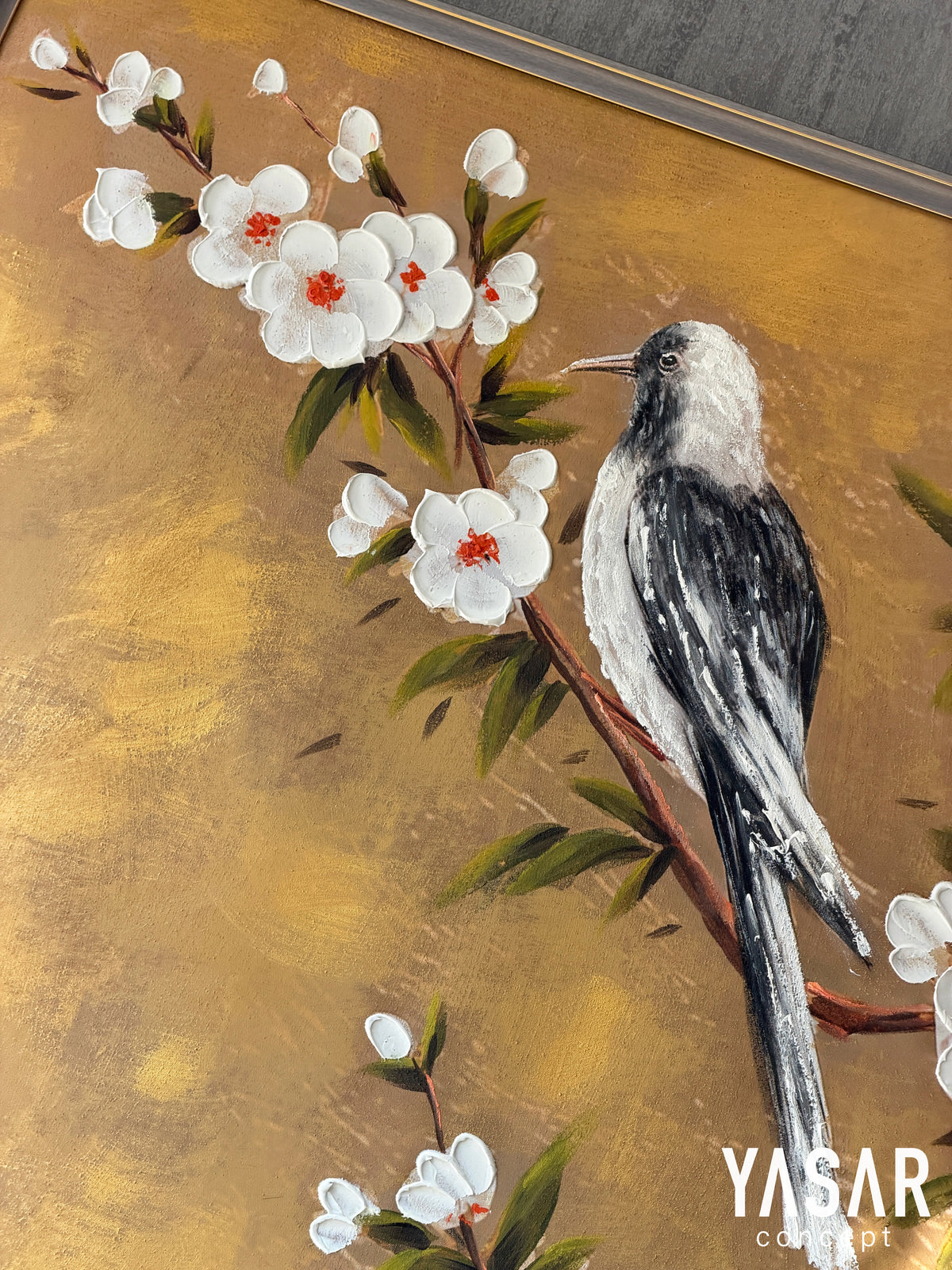 Avelia Dokulu Tablo 90x90 Cm