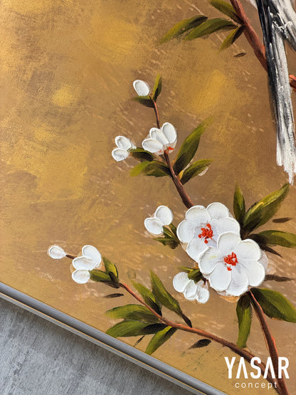 Avelia Dokulu Tablo 90x90 Cm