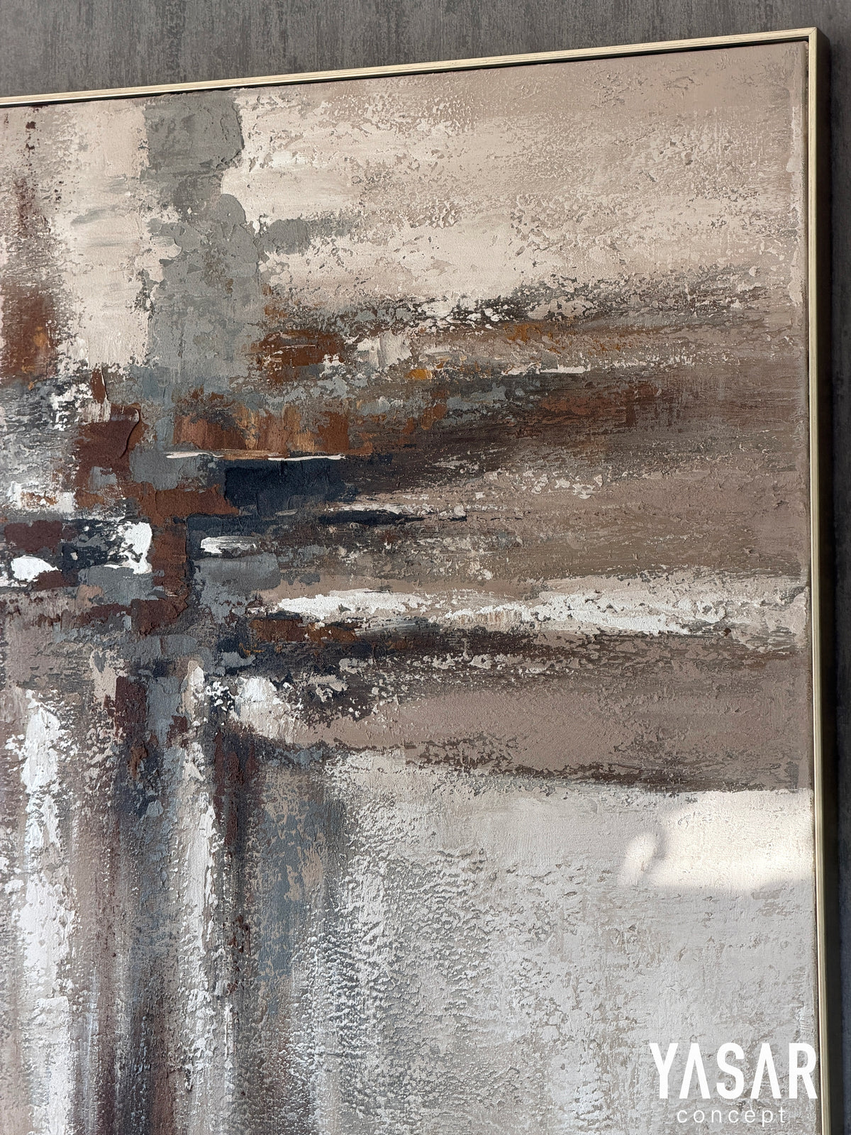 Nuvora Dokulu Tablo 90x90 Cm