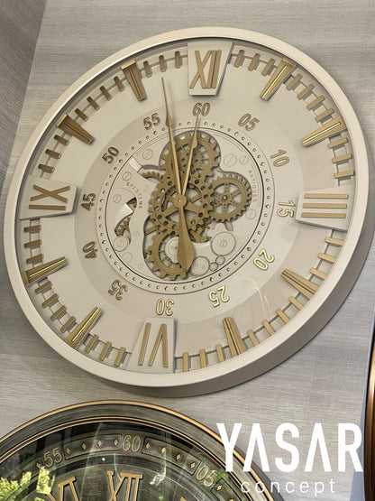 Chronosphere Metal Çarklı Duvar Saati 80 Cm