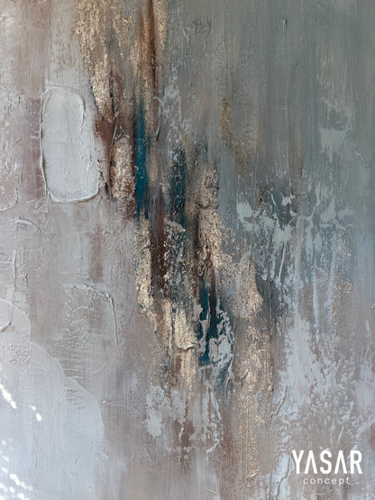 Cielora Dokulu Tablo 100x100 Cm