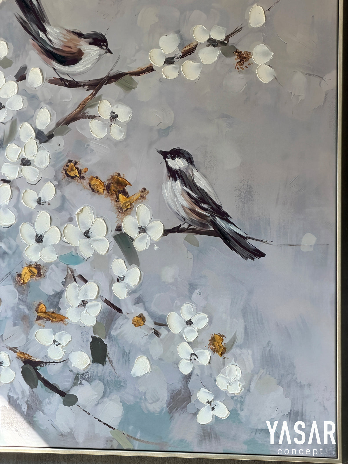 Aviora Dokulu Tablo 90x90 Cm