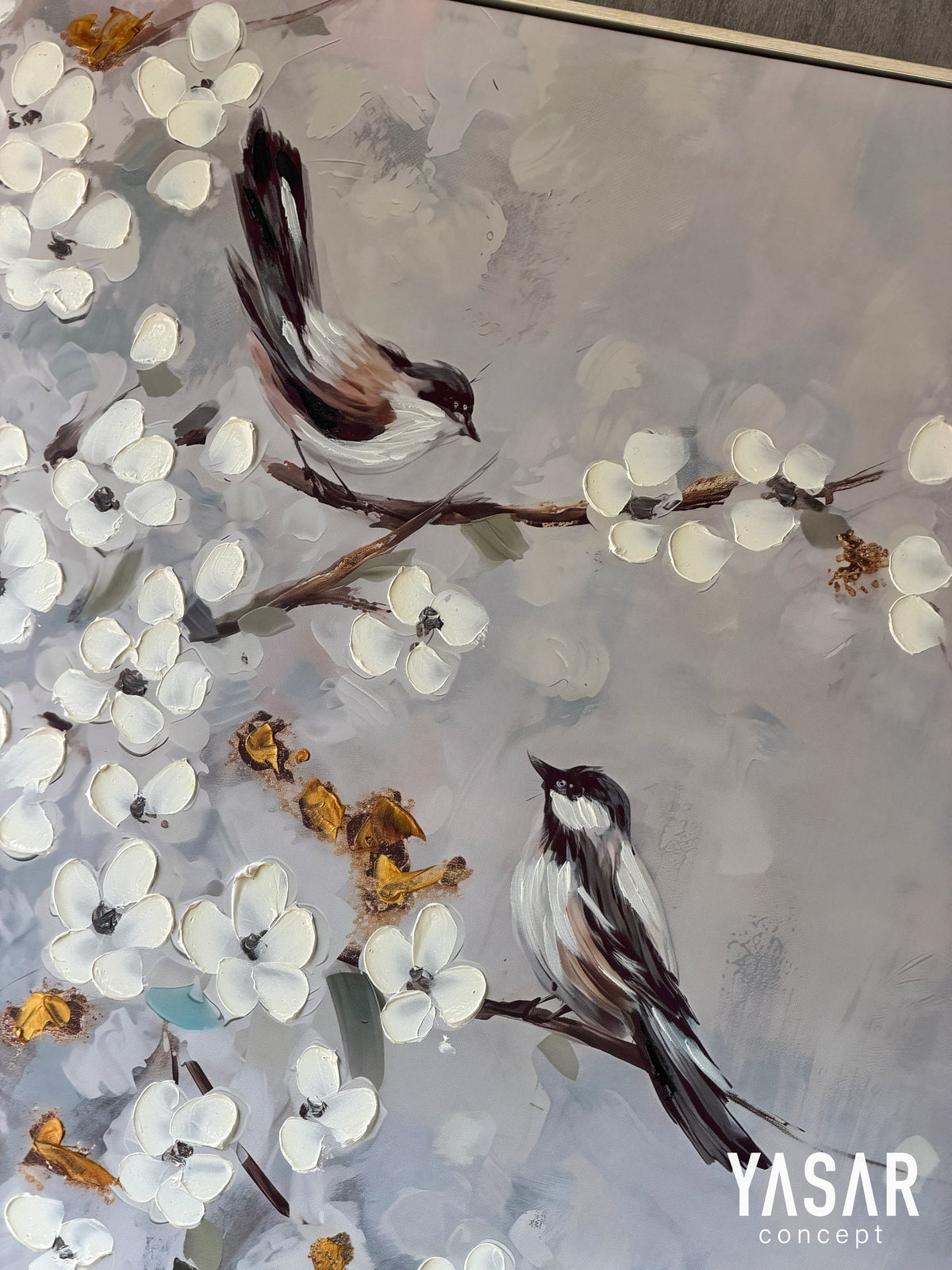 Aviora Dokulu Tablo 90x90 Cm